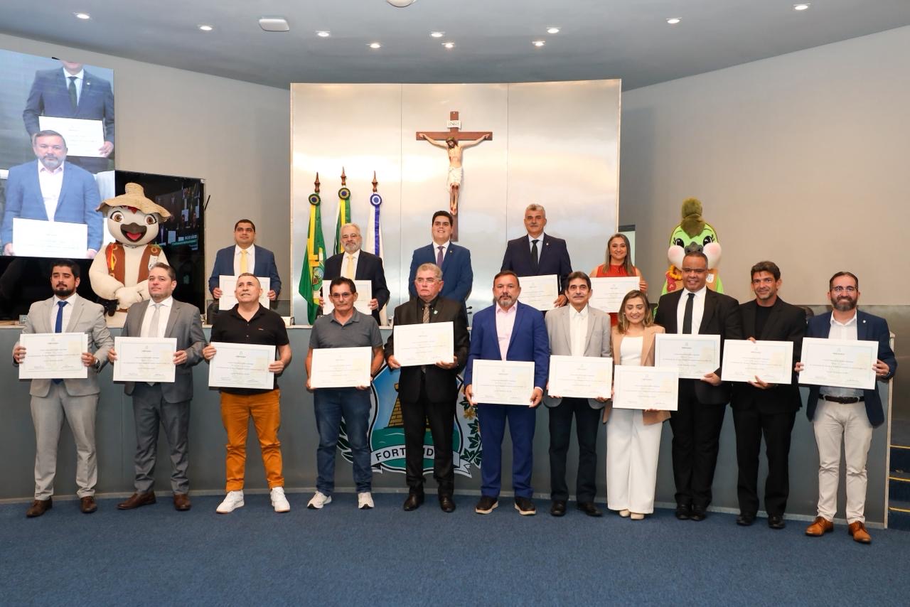 Homenageados 105 anos fcf
