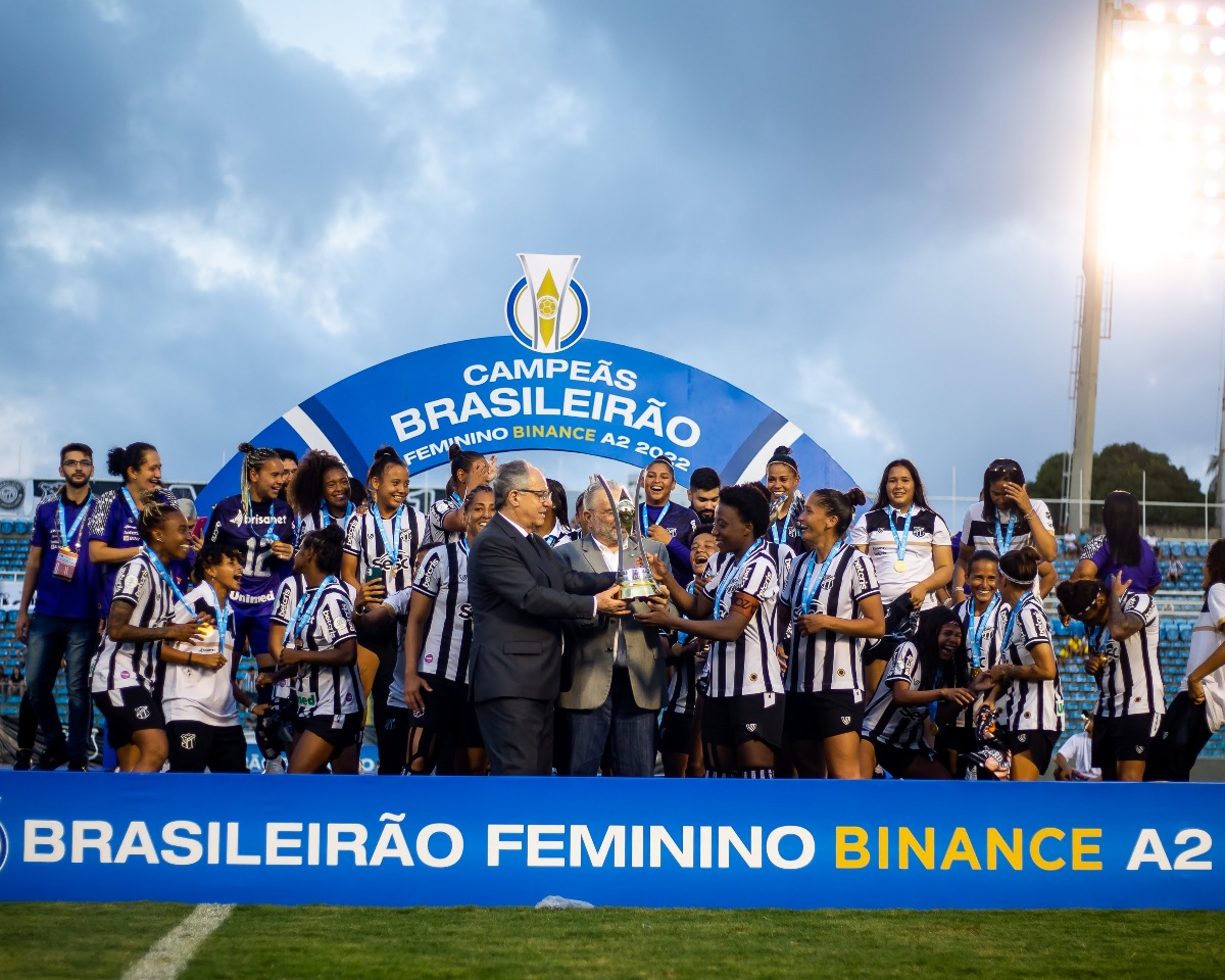 CEARÁ CAMPEÃO BRASILEIRO FEMININO 2022 (SÉRIE A2) 