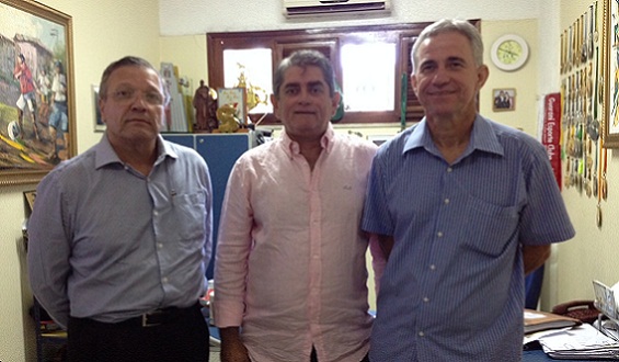 Josimar de Carvalho, Osmar Delboni e Jorge Luis