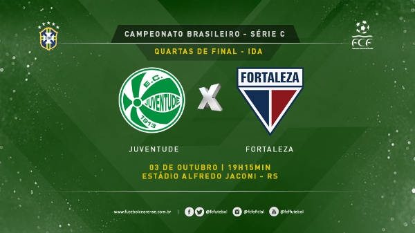 Juventude x Fortaleza arte Serie C 2016